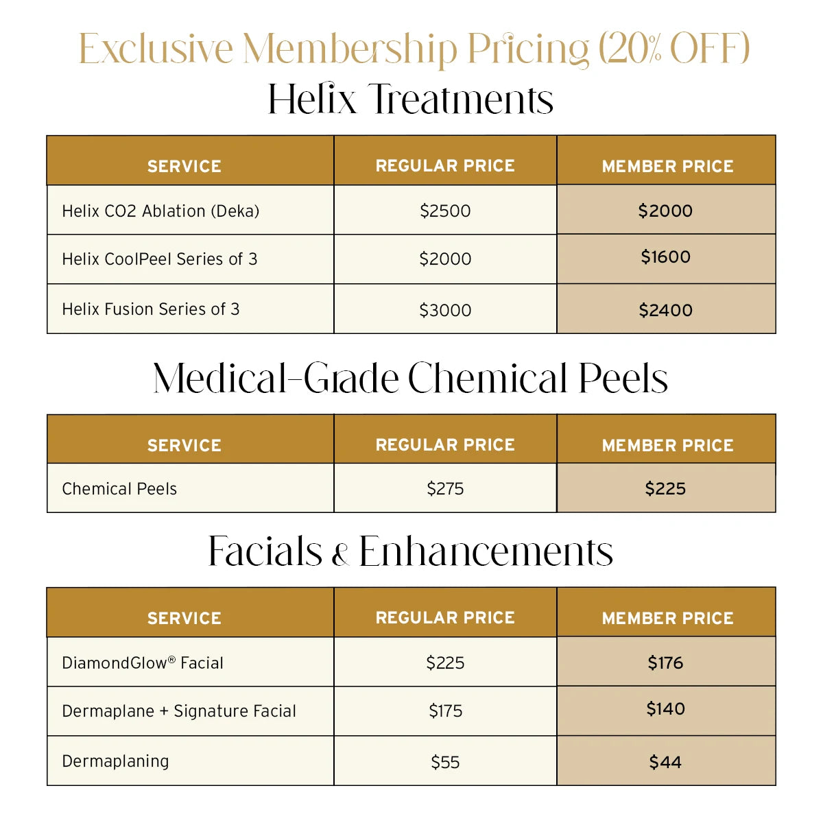 Amaka Aesthetics Collective - Monthly Med Spa Membership