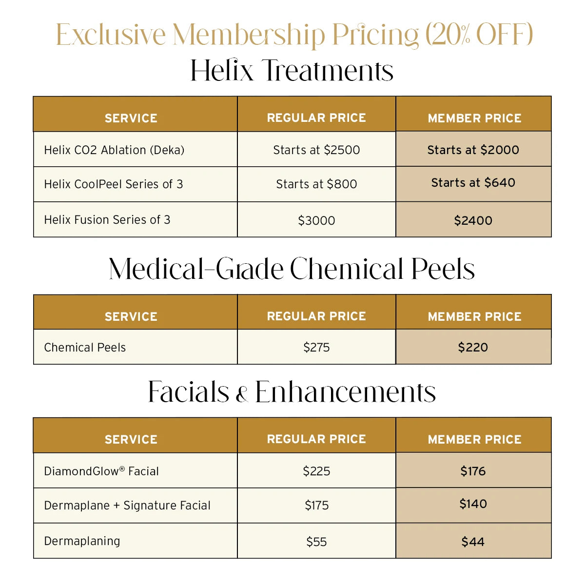 Amaka Aesthetics Collective - Monthly Med Spa Membership